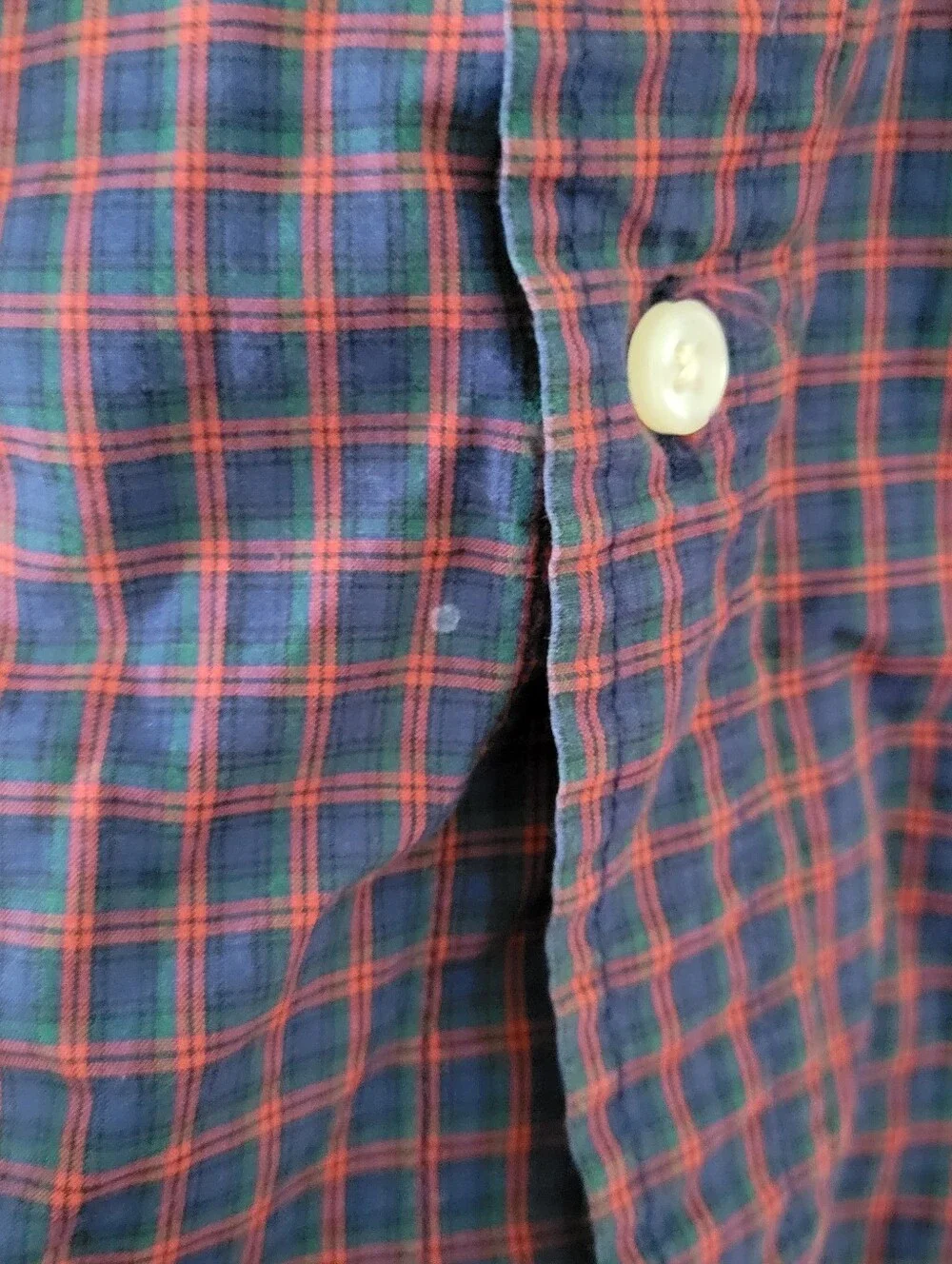 Lot 4 Ralph Lauren Boys Plaid Long Sleeve Button Down Shirts Size XL Red Green